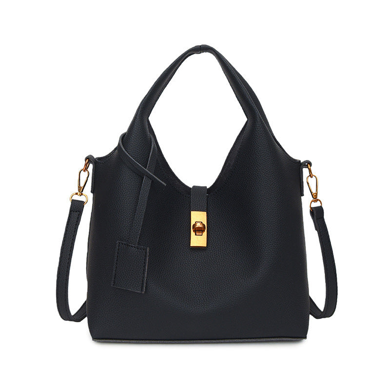 Damen elegante Hobo-Tasche mit abnehmbarem Kosmetiktäschchen Nord Taschen