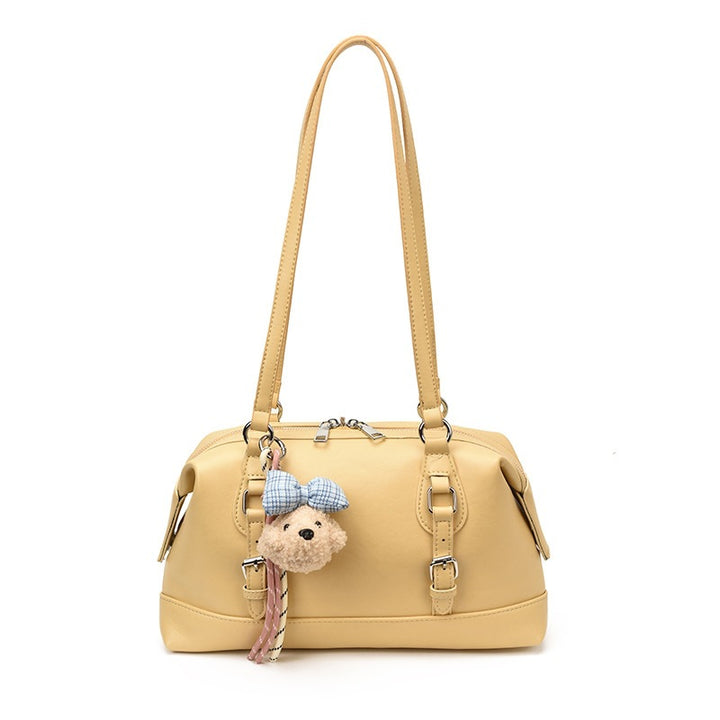 Damen Handtasche mit praktisch abnehmbarem Teddy-Anhänger Nord Taschen