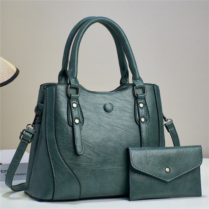 Damen Handtasche mit robustem Design und abnehmbarer Mini-Clutch Nord Taschen