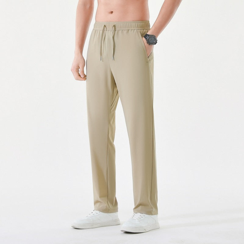 Herren Relaxed-Performance-Freizeithose mit elastischem Tunnelzug, schnell trocknendem Stretch & geradem Bein Nord Taschen