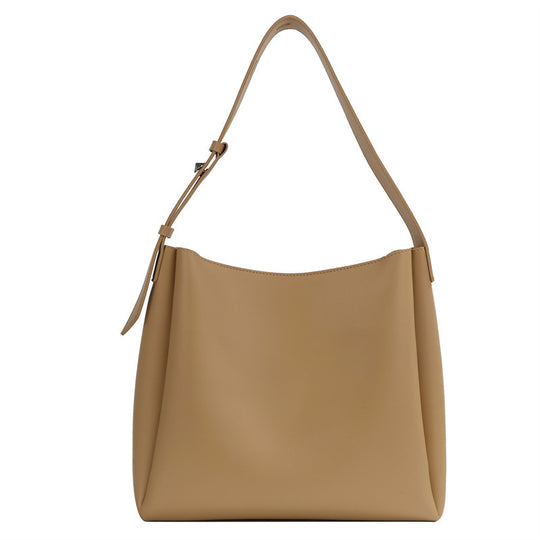 Damen Hobo-Tasche aus hochwertigem, geschmeidigem Kunstleder mit verstellbarem Tragegurt Nord Taschen