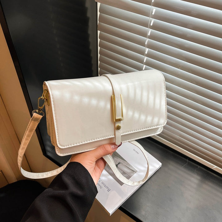 Damen elegante Umhängetasche mit praktischem Klappverschluss Nord Taschen