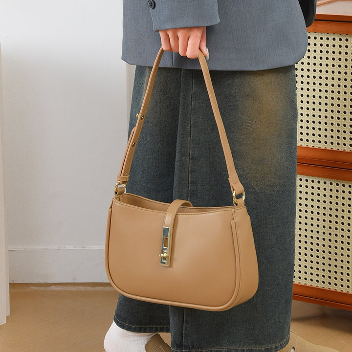Damen Handtasche im minimalistischen Design mit verstellbarem Schulterriemen Nord Taschen