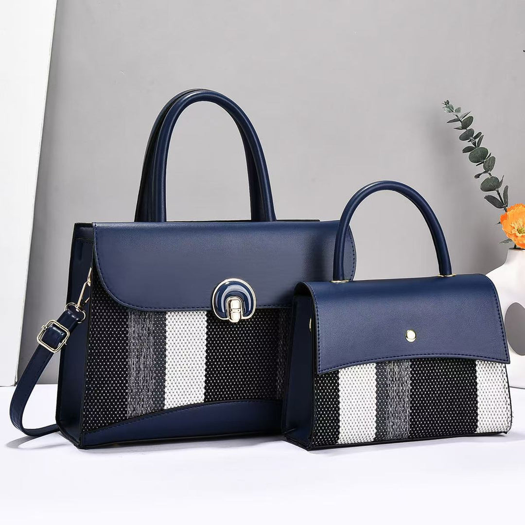 Damen Handtaschen-Set mit luxuriösem Design und abnehmbarer Clutch Nord Taschen