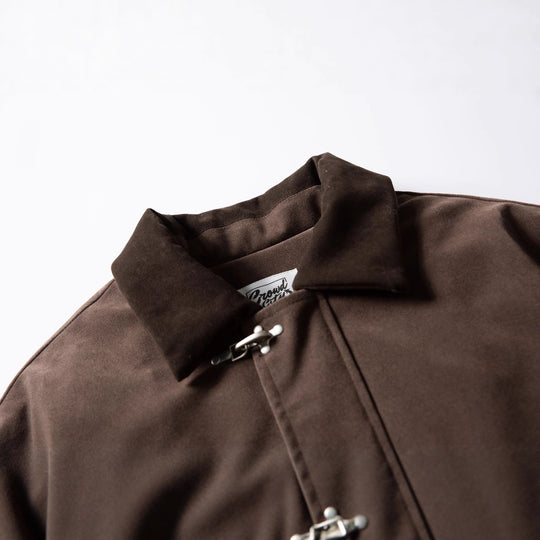 Herren Kurzblouson aus Canvas mit Knebelverschlüssen und elastischem Saum Nord Taschen