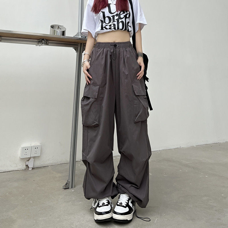 Damen Cargo-Hose mit weitem Schnitt und praktischen Taschen
