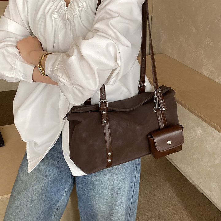 Damen stilvolle Handtasche mit verstellbarem Trageriemen Nord Taschen