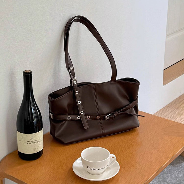 Damen Tote-Tasche mit eleganter, strukturierter Oberfläche und verstellbarem Schulterriemen Nord Taschen