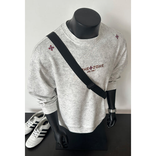 Herren Sportliches Sweatshirt Nord Taschen