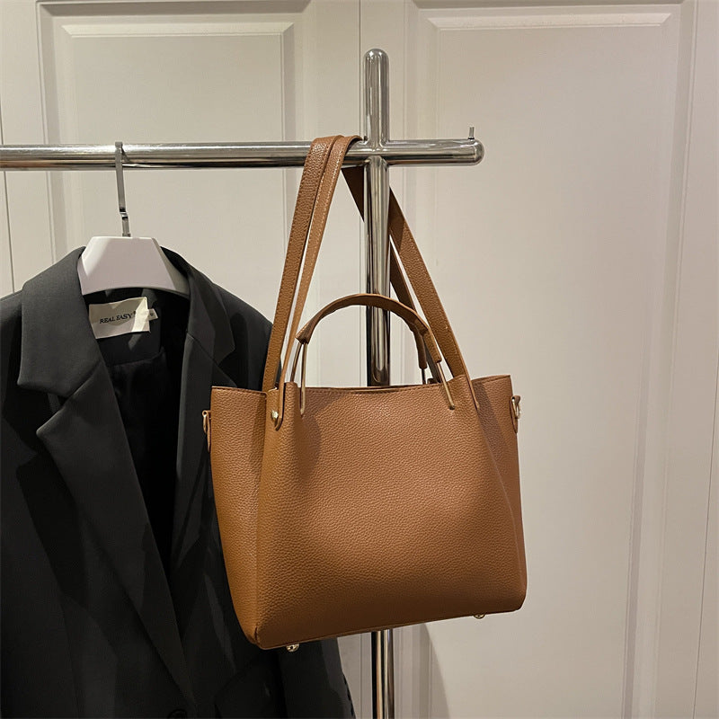 Damen elegante Henkeltasche aus hochwertigem Kunstleder Nord Taschen