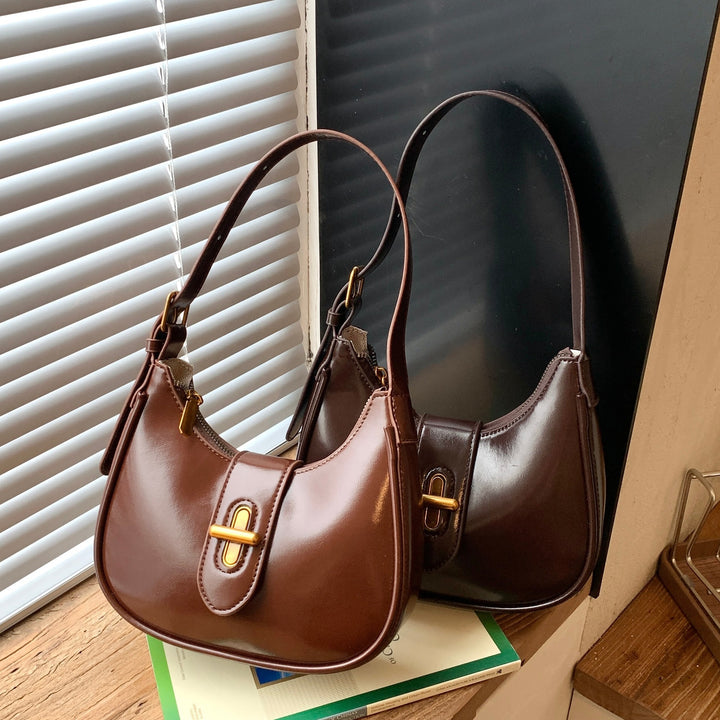 Damen praktische Hobo-Tasche mit markanter Schnalle Nord Taschen