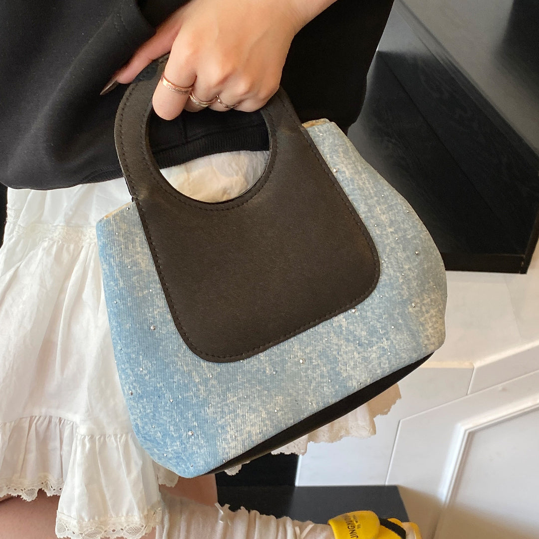 Damen Designer Handtasche mit modernem Griff Nord Taschen