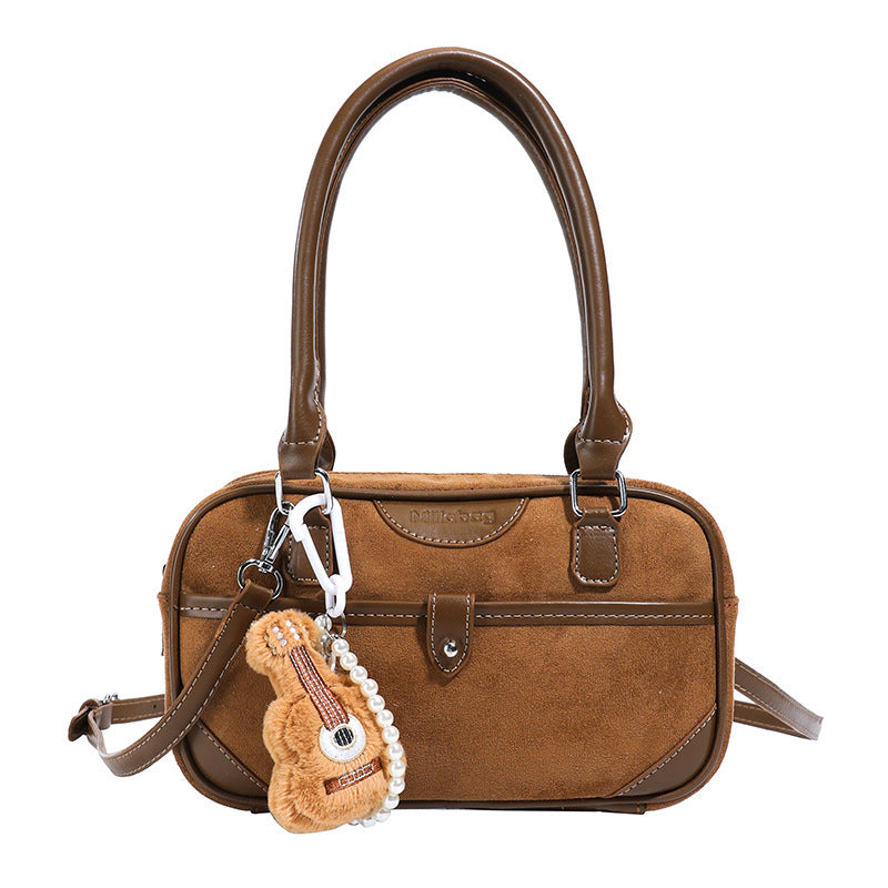 Damen modische Handtasche mit süßem Gitarrenanhänger Nord Taschen
