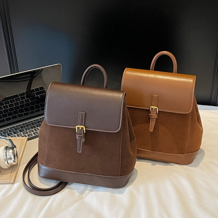 Damen klassische Rucksack-Handtasche mit abnehmbarem Schulterriemen Nord Taschen