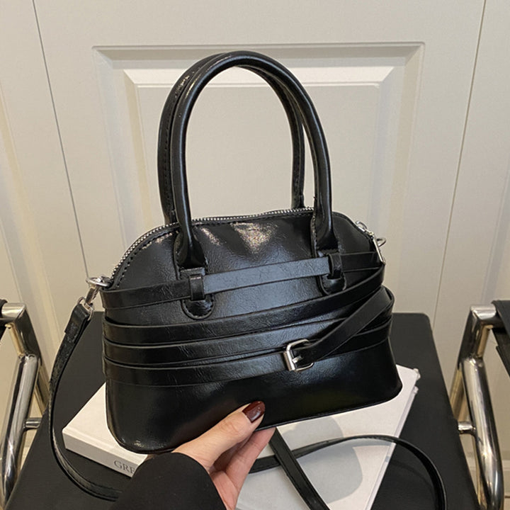 Damen Tragetasche mit eleganter Struktur und praktischem Reißverschluss Nord Taschen