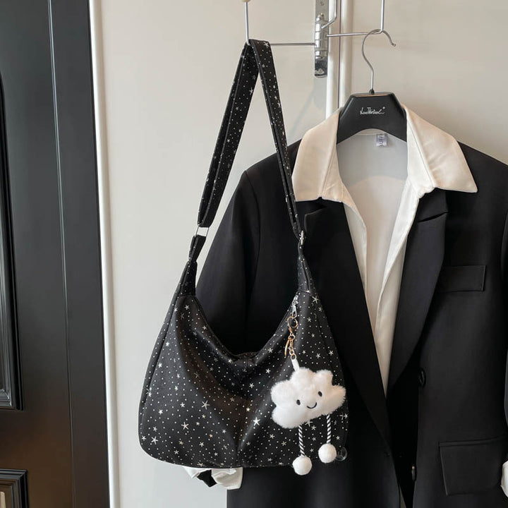 Damen Umhängetasche mit niedlichen Tierdetails und glänzendem Obermaterial Nord Taschen