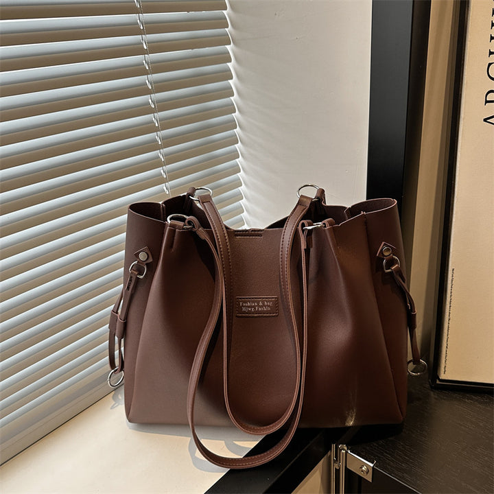 Damen elegante große Tragetasche mit verstellbaren Trageriemen Nord Taschen