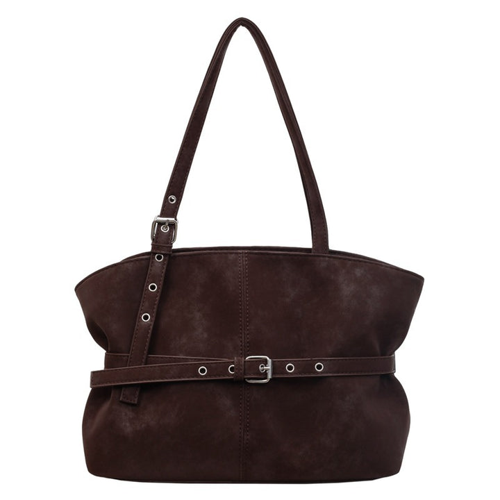 Damen Schultertasche mit abnehmbarem Gurt und modernem Design Nord Taschen