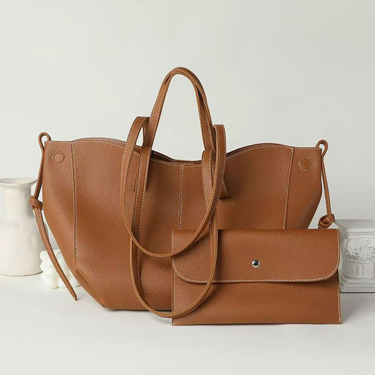 Damen Tote Bag mit praktischem Innenfach und abnehmbarem Portemonnaie Nord Taschen