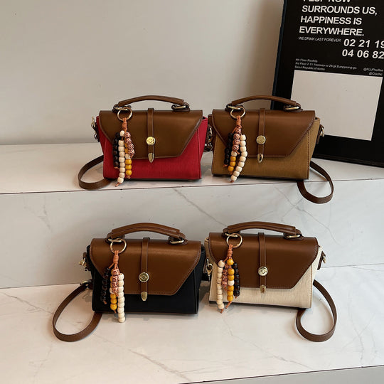 Damen elegante Umhängetasche mit herausnehmbarem Anhänger Nord Taschen