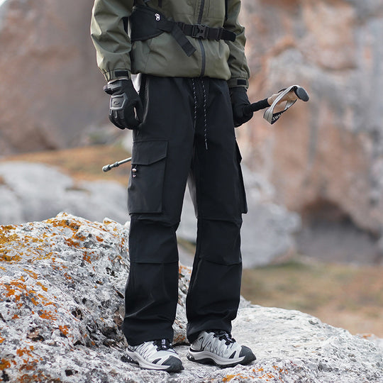 Herren Technische Outdoor-Cargohose mit wasserabweisendem Stretch und verstärkten Knien Nord Taschen