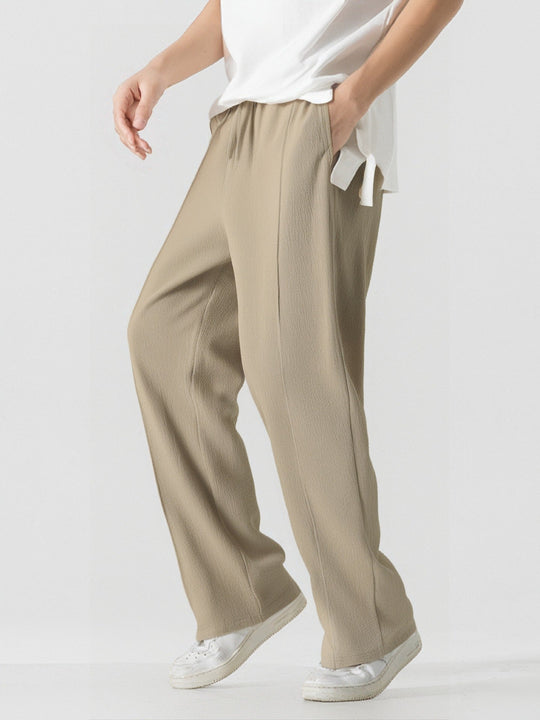 Herren Elegante, weite Freizeithose aus atmungsaktivem Gew Nord Taschene