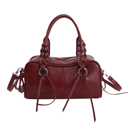 Damen elegante Hobo-Handtasche mit geflochtenen Details Nord Taschen