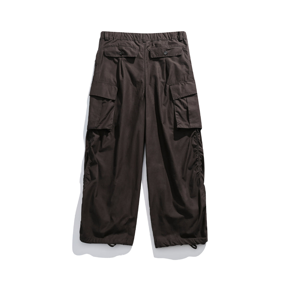 Damen Weite Cargo‑Culotte mit elastischem Tunnelzugbund und Saumkordel Nord Taschen