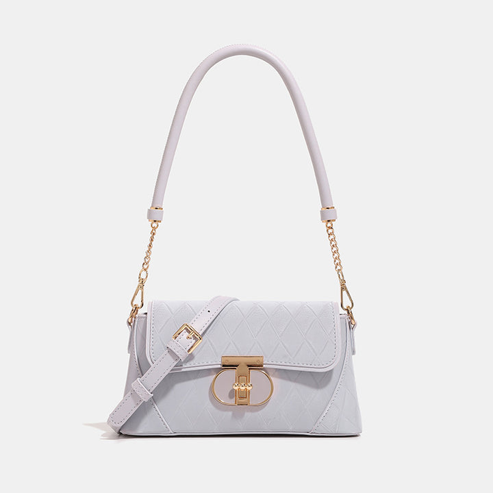 Damen Clutch-Tasche mit elegantem Kettenriemen und hochwertigem Leder Nord Taschen
