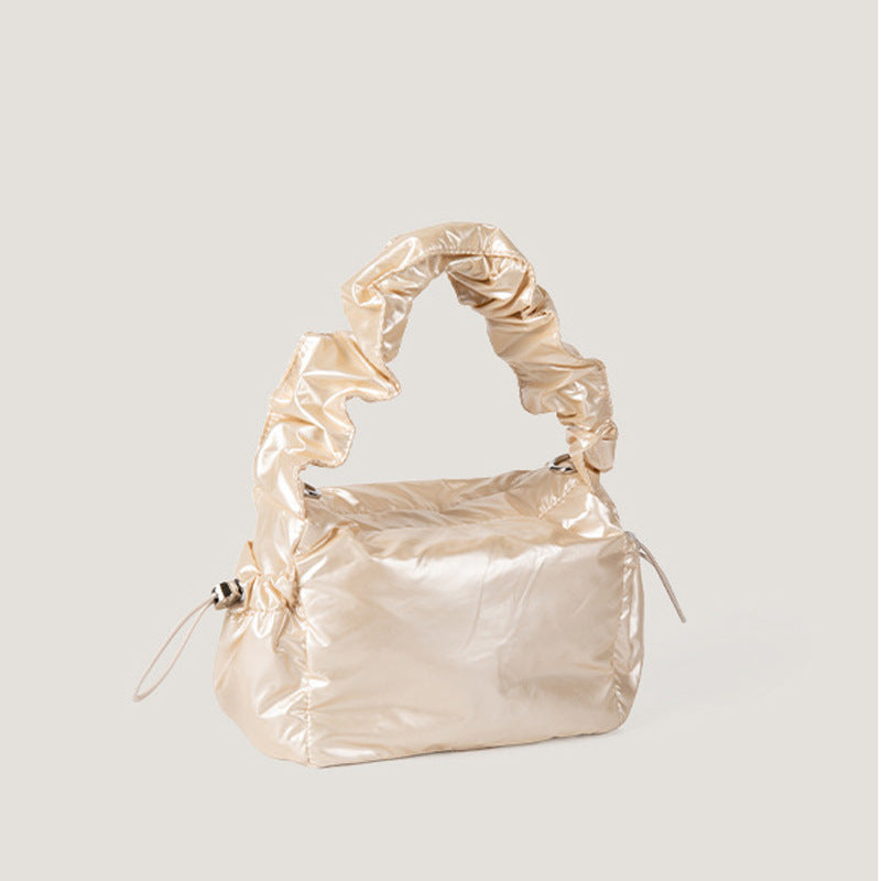Damen Hobo-Tasche mit innovativem Faltendesign und bequemen Tragegriffen Nord Taschen