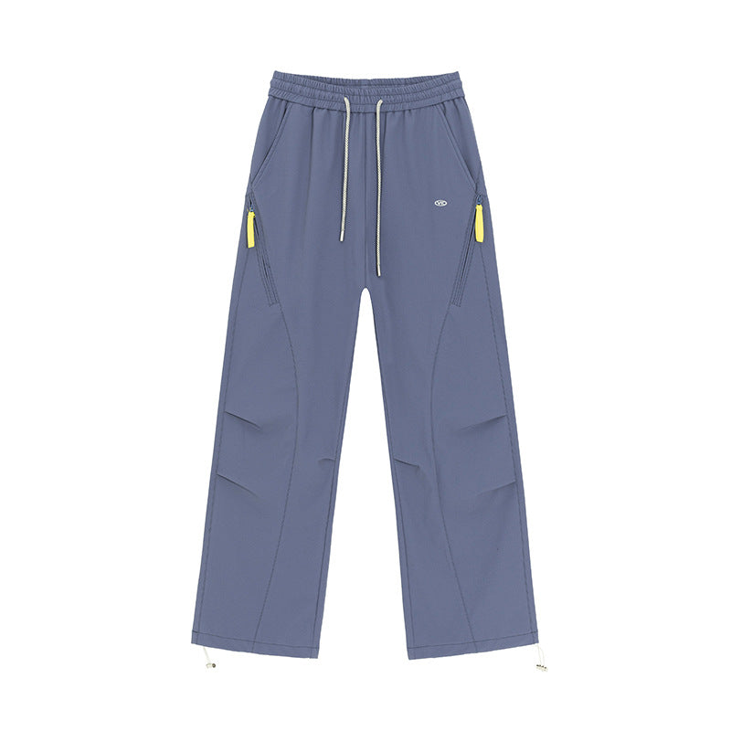 Damen Weite Utility-Trainingshose mit elastischem Bund, Reißverschlusstaschen & verstellbarem Saum Nord Taschen