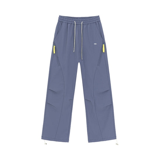 Damen Weite Utility-Trainingshose mit elastischem Bund, Reißverschlusstaschen & verstellbarem Saum Nord Taschen