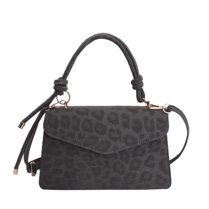 Damen Umhängetasche mit elegantem Leopardenmuster und abnehmbarem Schulterriemen Nord Taschen