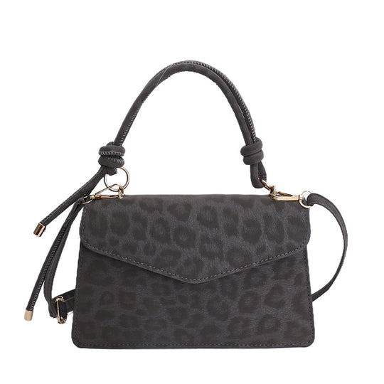 Damen Umhängetasche mit elegantem Leopardenmuster und abnehmbarem Schulterriemen Nord Taschen