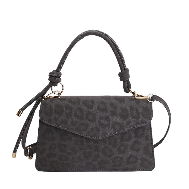 Damen Umhängetasche mit elegantem Leopardenmuster und abnehmbarem Schulterriemen Nord Taschen