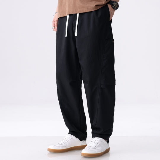 Herren Cargo-Jogginghose mit Kordelzug, elastischem Saum und seitlichen Utility‑Taschen Nord Taschen