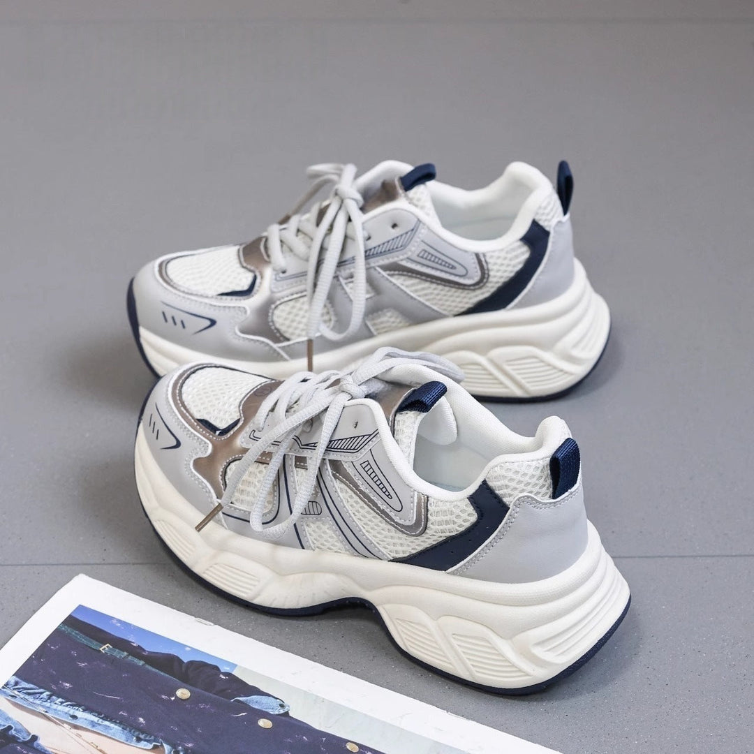 Damen Multicolor Laufschuhe mit atmungsaktiver Obermaterialstruktur und rutschfester Sohle