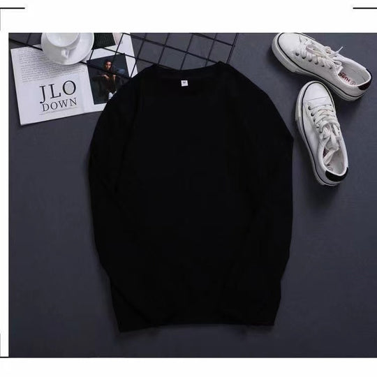 Herren Feines Rundhals‑Sweatshirt aus Baumwollmix mit gerippten Bündchen Nord Taschen