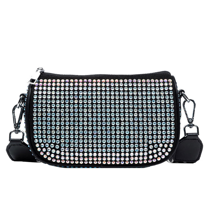 Damen elegante Umhängetasche mit funkelnden Strassdetails Nord Taschen