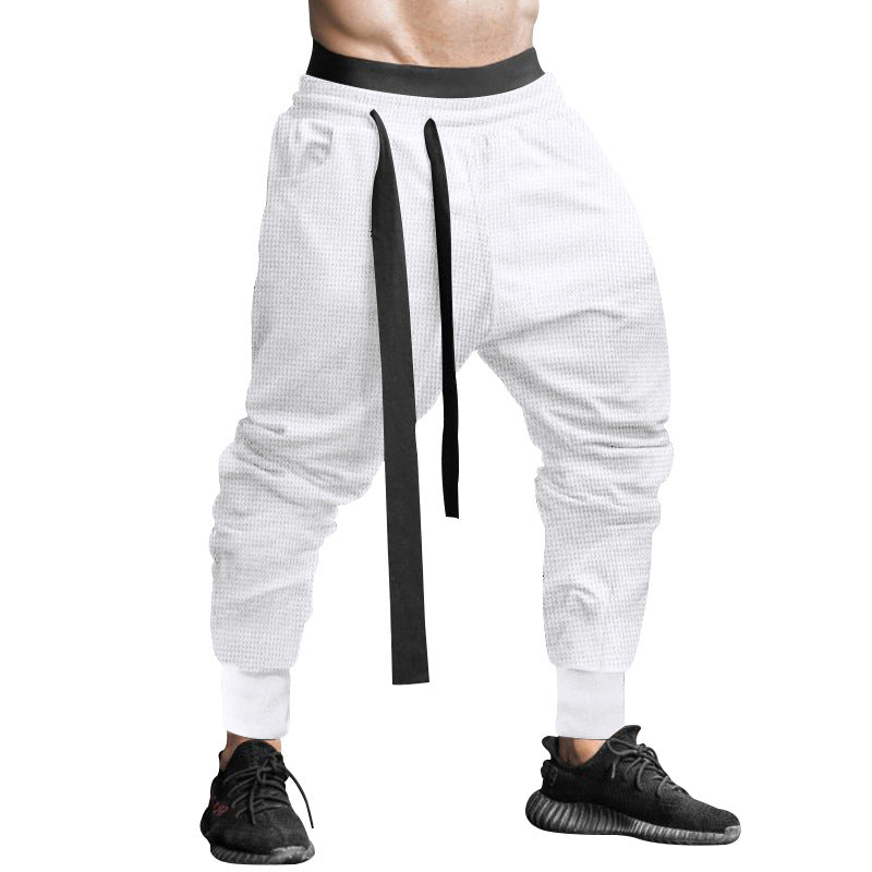 Herren Sportliche Relaxed Fit Jogginghose mit verstellbarem Bund
