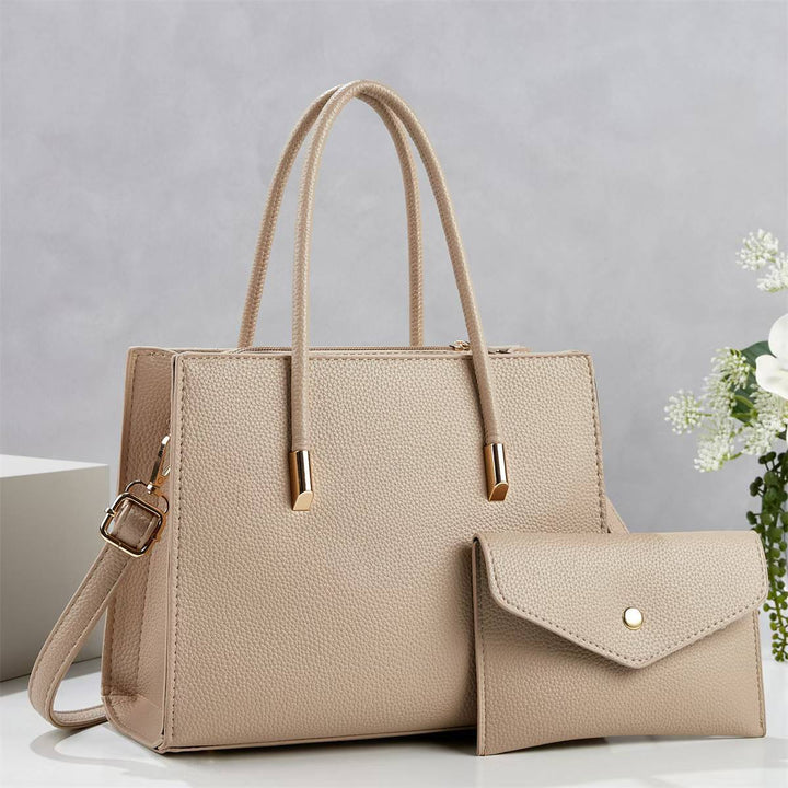 Damen elegante Handtasche mit herausnehmbarem Geldbeutel Nord Taschen