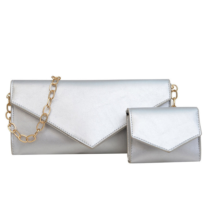Damen elegante Clutch mit abnehmbarem Kartenetui Nord Taschen