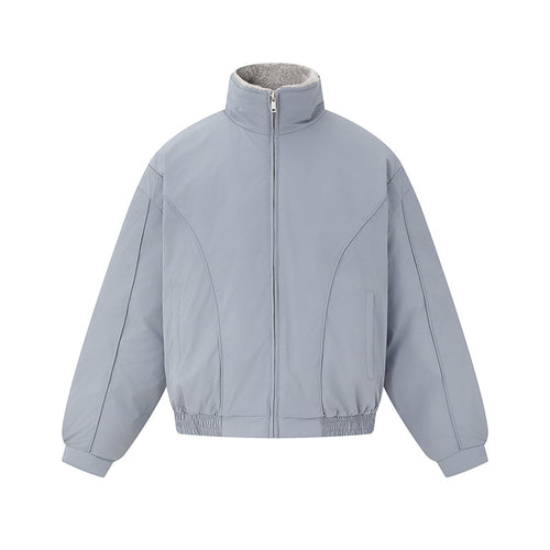 Unisex Boxy Isolationsblouson mit hohem Stehkragen und Teddyfutter Nord Taschen