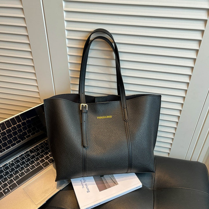 Damen geräumige Shopper-Tasche mit strukturierten Oberflächen Nord Taschen