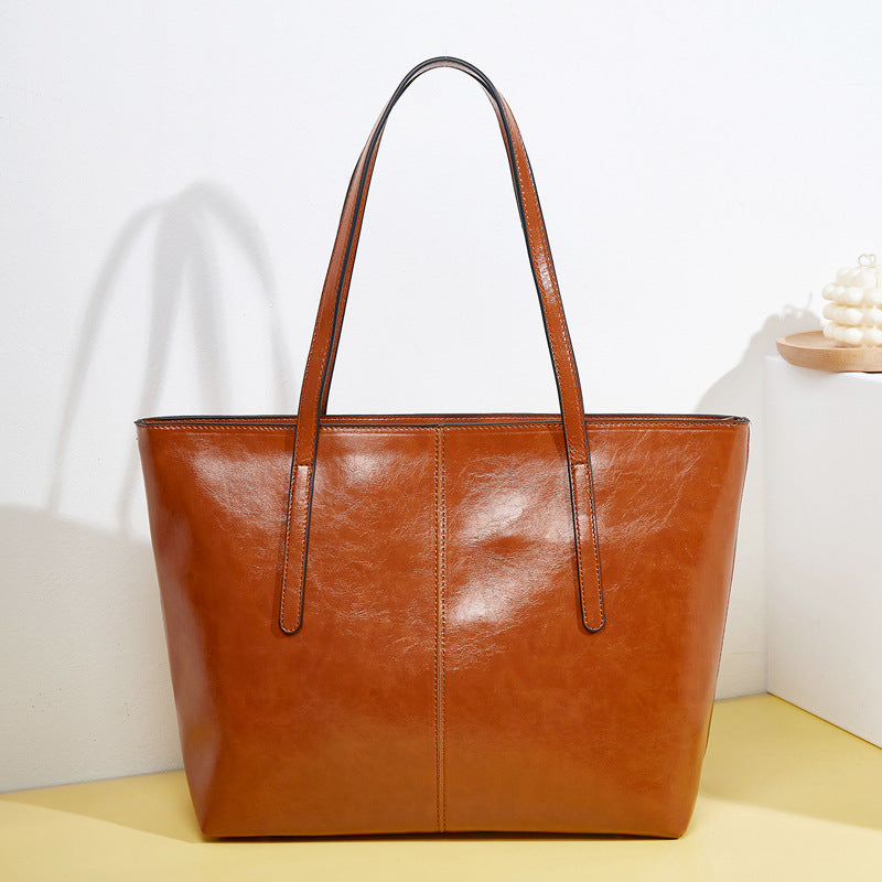 Damen Tote-Tasche aus hochwertigem Leder mit eleganten Akzenten Nord Taschen