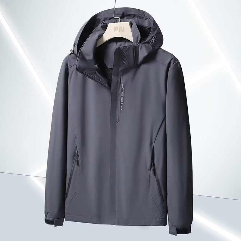 Herren Softshell-Outdoorjacke Nord Taschen