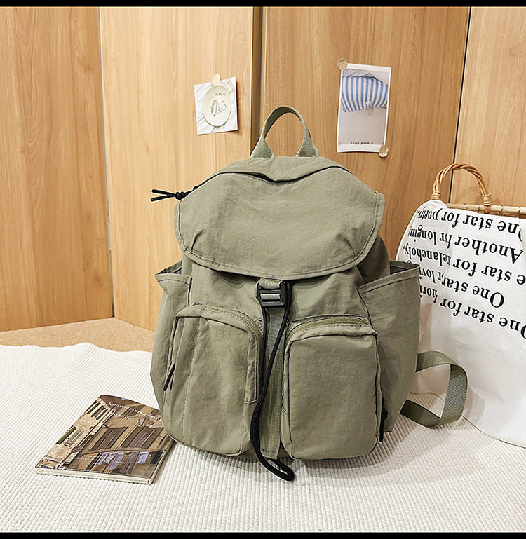 Damen Rucksack mit erweiterbarem Organizer und seitlichen Staufächern Nord Taschen