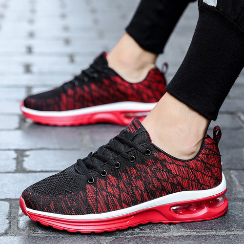 Damen Sportliche Lauf-Sneaker mit atmungsaktiver Mesh-Oberfläche und dämpfender Sohle Nord Taschen
