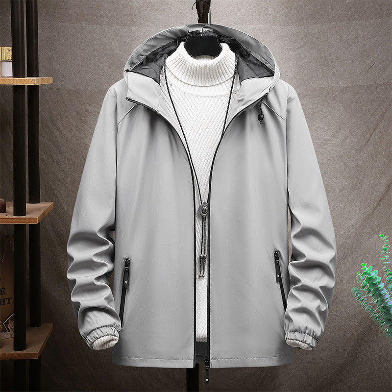 Herren Leichte Sportjacke mit Kapuze Nord Taschen