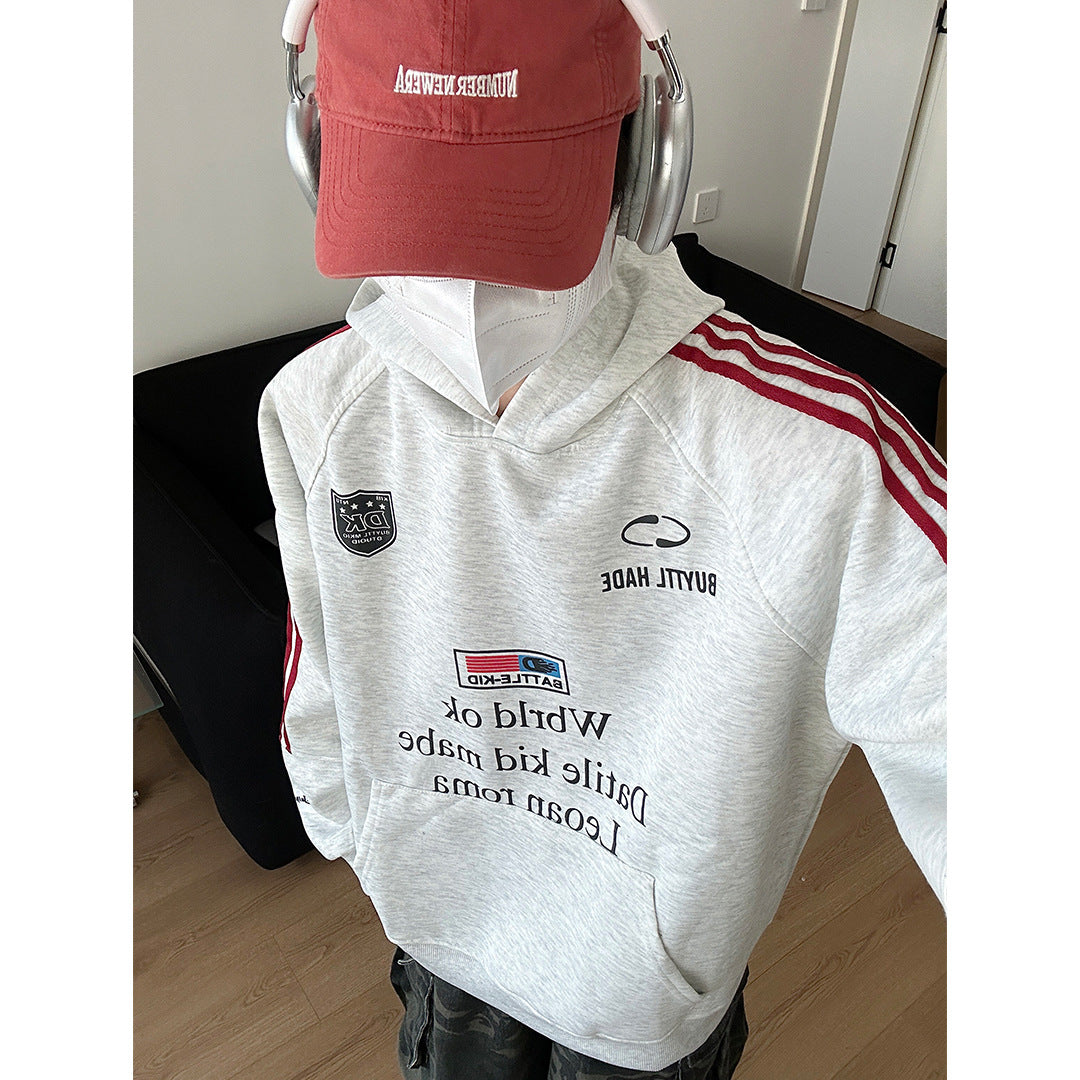 Unisex Urbaner Kapuzenpullover mit kreativen Grafiken Nord Taschen